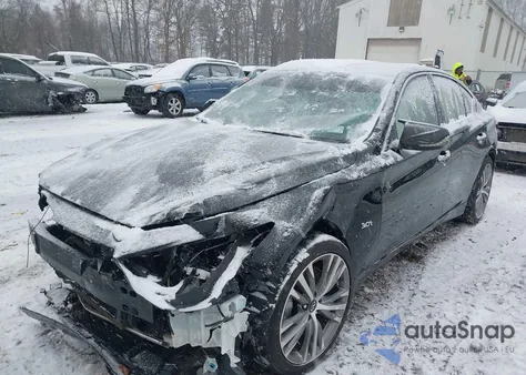2018 Infiniti Q50 3.0T Sport from USA, damaged, VIN JN1EV7AR5JM436675